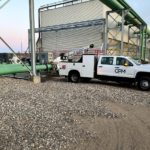 gpm service truck with crane