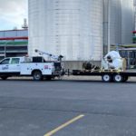 gpm service truck with crane