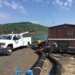 gpm service truck with crane
