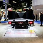 knapheide saw truck at industry trade show