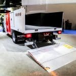 knapheide saw truck at industry trade show