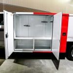 knapheide saw truck at industry trade show