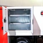 knapheide saw truck at industry trade show