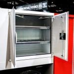 knapheide saw truck at industry trade show