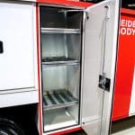 knapheide saw truck at industry trade show