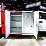 knapheide saw truck at industry trade show