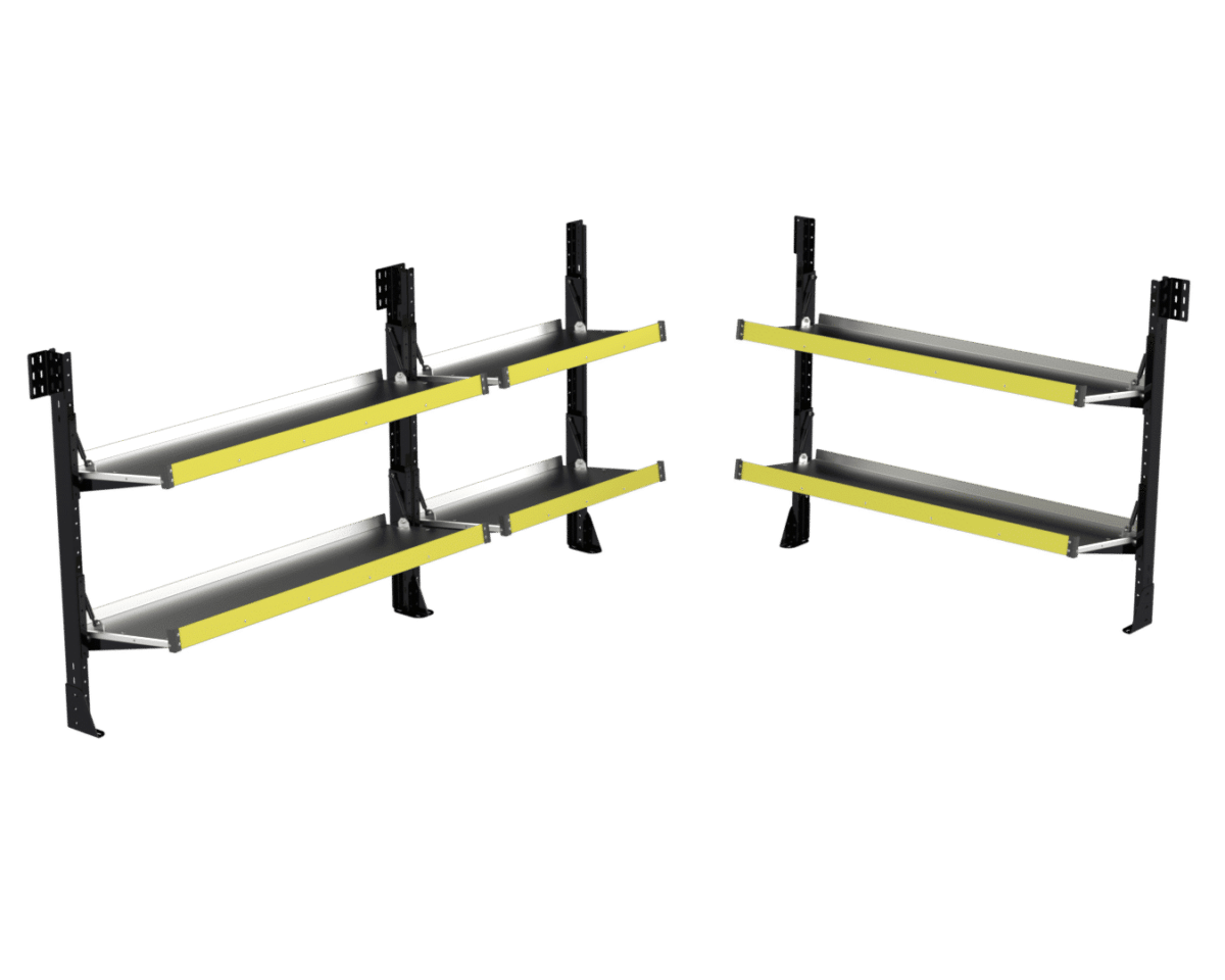 Folding Van Shelving Package DP535M