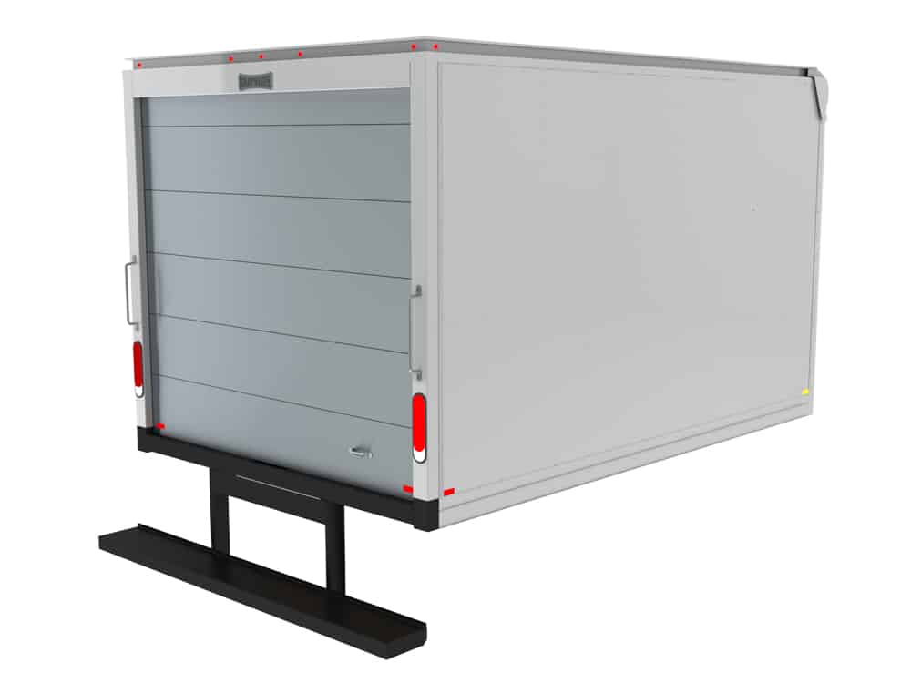 Fuel Lube Truck Enclosure