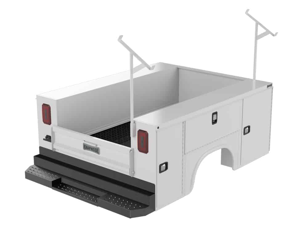 Side Mount Ladder Rack for Service Bodies