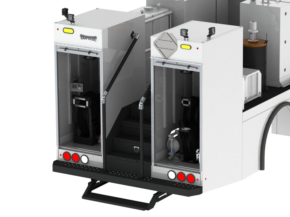 Split Reel Cabinet