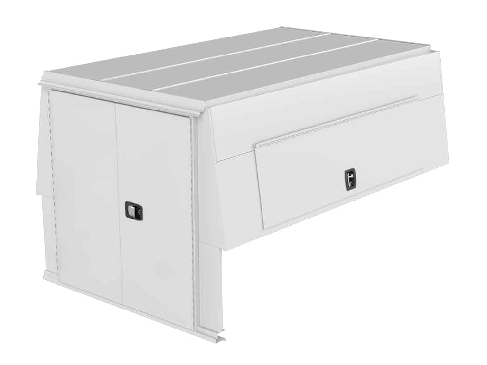 Knapkap Hds truck cap Solid Rear Doors