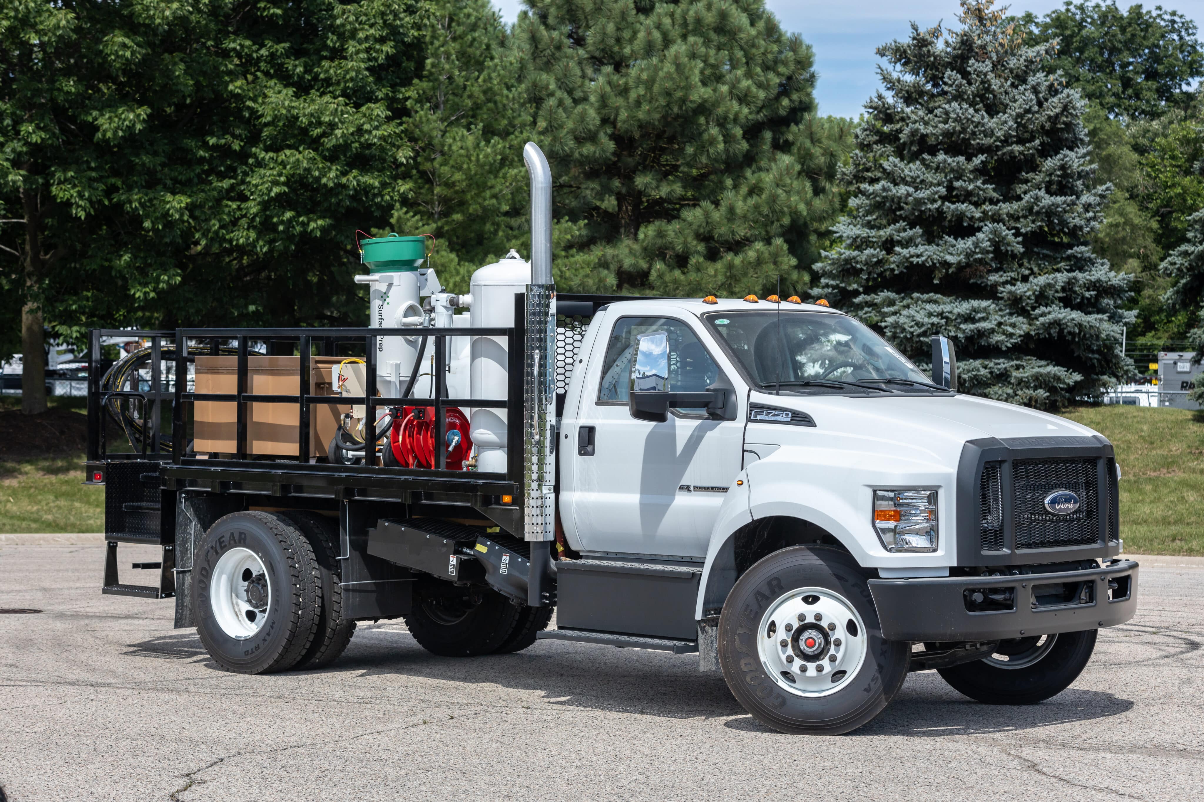 knapheide custom platform truck body