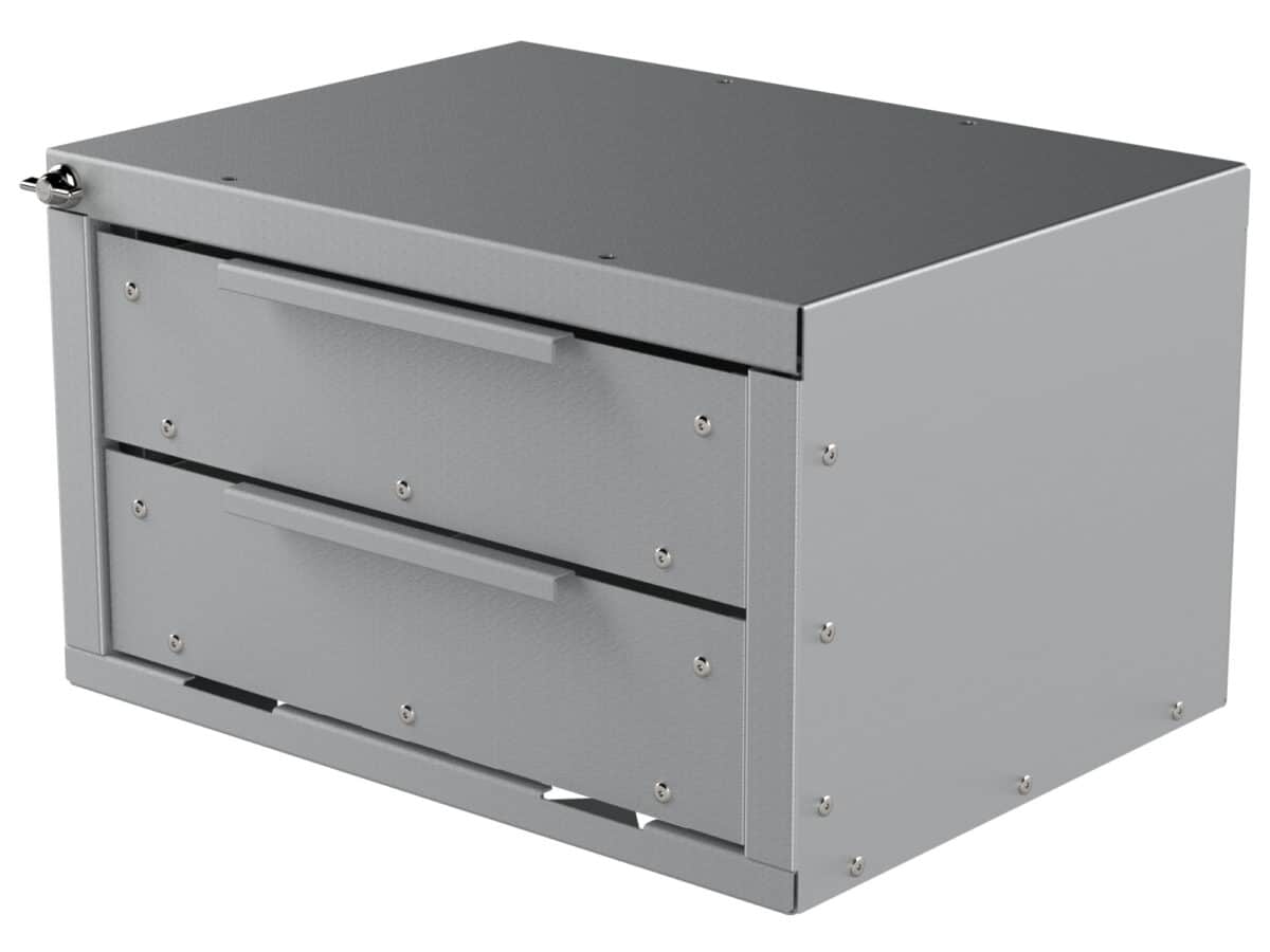 Drawer Unit with two 4-Inch Drawers