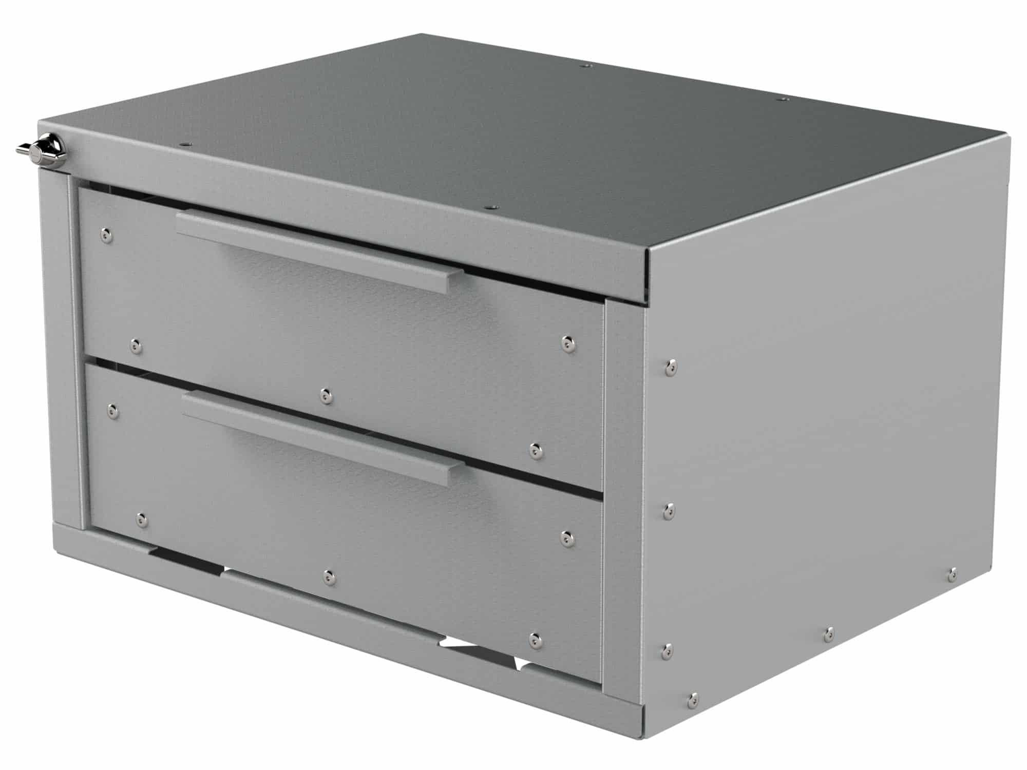 Drawer Unit with two 4-Inch Drawers