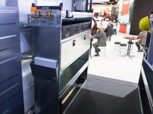 New Knapheide Van Equipment In The Chevy BrighDrop NTEA Work Truck Show 2025 Curbside Shelving
