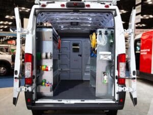 New Knapheide Van Equipment In The Ram ProMaster NTEA Work Truck Show 2025 Rear