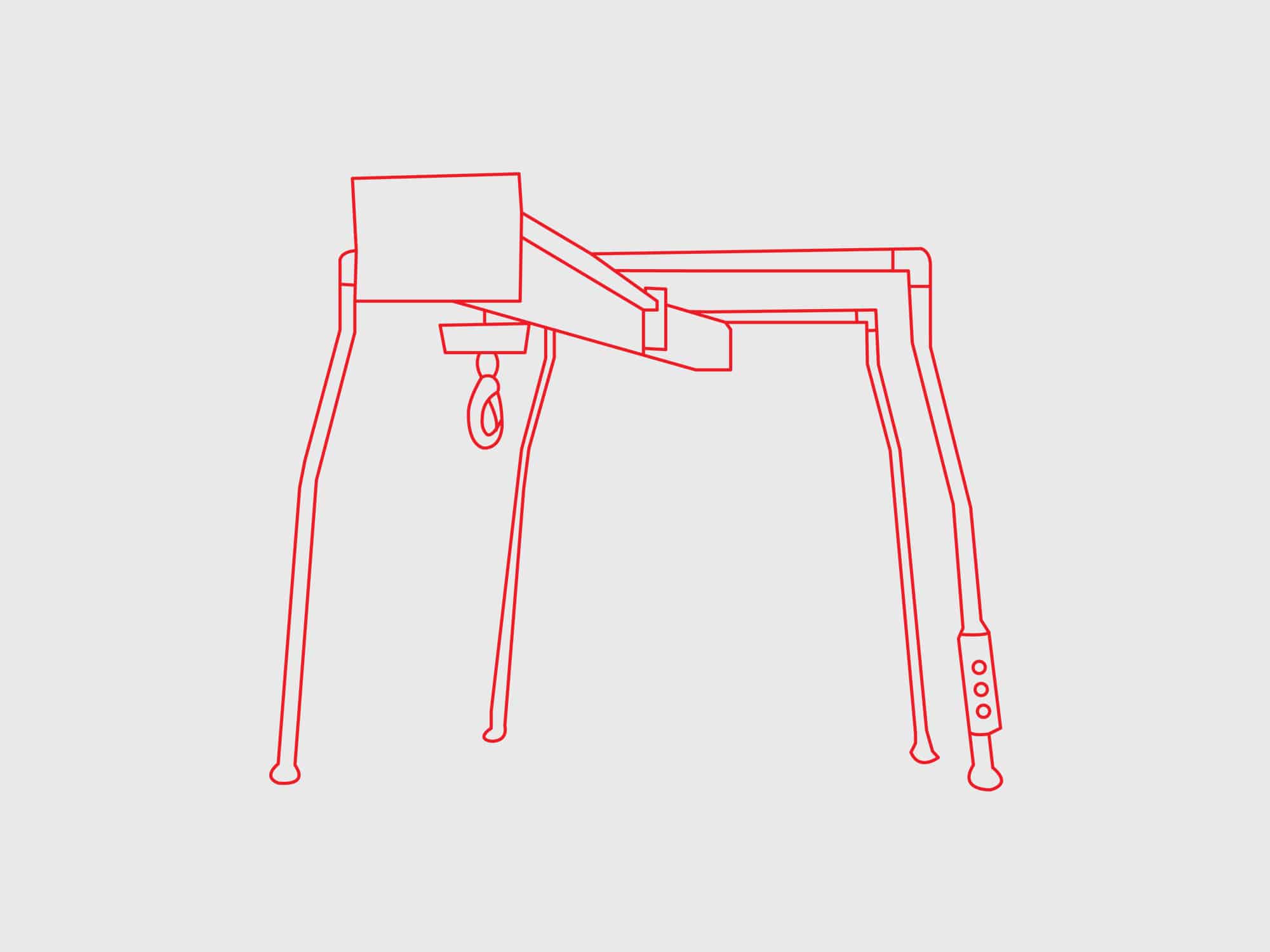 Onboard Loading Hoist Icon