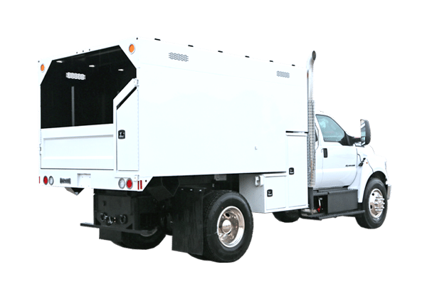 knapheide chipper truck body on ford chassis