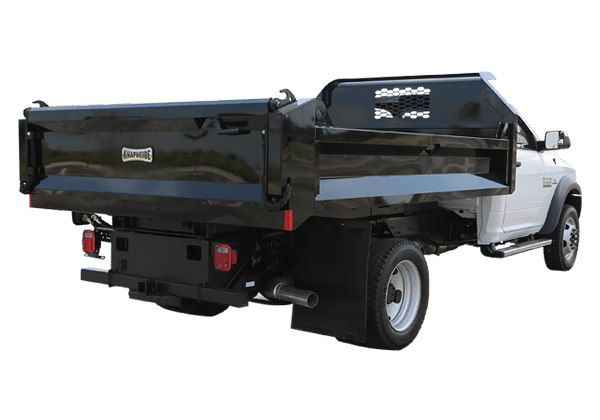 knapheide drop side dump truck body on ram chassis
