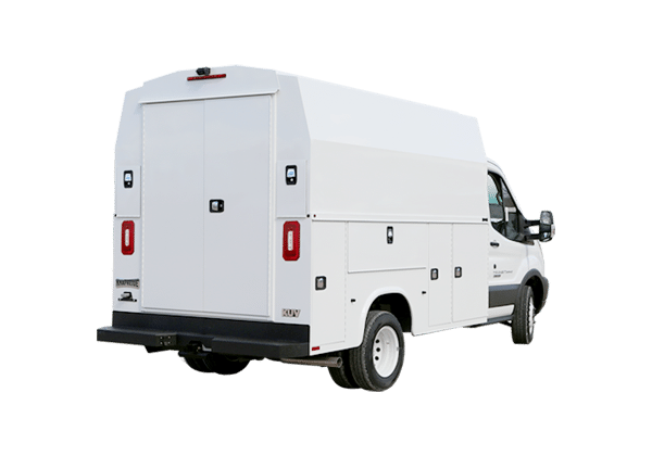 knapheide steel kuv van body on ford chassis
